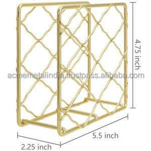 Servilletero de metal de hierro con forma y tamaño personalizados, perfecto para la cocina del hogar y la decoración de la mesa con estilo - Product Image 6