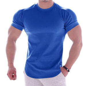 T-shirts pour hommes en coton 100% de haute qualité, coupe ample, design uni, prix de gros, séchage rapide, vêtements d'été, fabriqués au Pakistan - Product Image 5