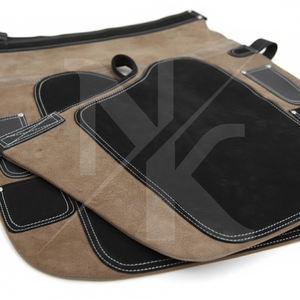 Delantal de Herrador de Cuero Genuino Profesional de Alta Calidad, Pantalones de Herrero Resistentes con Hebilla Ajustable en la Cintura, Productos Ecuestres - Product Image 3