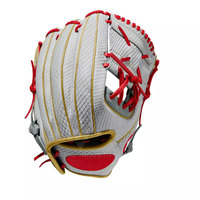 Gants de baseball durables pour hommes, en cuir robuste, idéaux pour l'entraînement, la pratique et les matchs de baseball compétitifs.