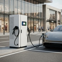 Nuevo Cargador de CC para Vehículos Eléctricos de 120 kW, Estación de Carga Rápida CCS2, Vehículo Eléctrico Comercial, OEM, ODM
