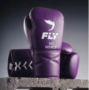 ถุงมือชกมวยฝึกซ้อม Fly Boxing Sparring Gloves Superlace Pro X 2 สีเขียว หนังแท้ จากโรงงานผู้ผลิต - Product Image 4