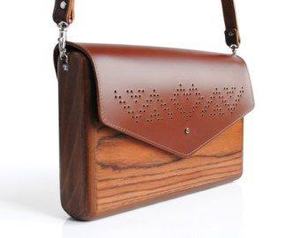 Elegante Bolso de Mano de Madera, Precio al por Mayor, Bolso de Noche de Diseño para Mujer, para Fiestas, Bodas y Eventos Festivos - Product Image 5