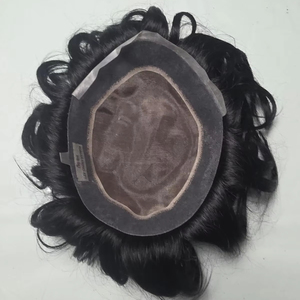 Peluca de Cabello Humano Mono de Calidad Premium Austriaca Taz Hair Bangladesh con Estilo de Ondas Sueltas y Ondas Profundas Naturales - Product Image 1