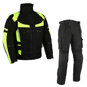 Ensemble veste et pantalon de moto en Cordura imperméable, design OEM, pour course moto, en tissu textile. - Product Image 5