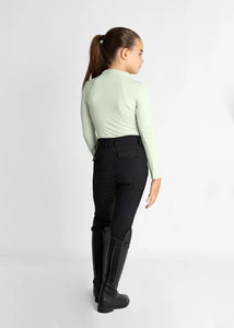 Chemise de base respirante et confortable pour enfant, pour l'équitation, tissu doux, coupe extensible, personnalisable. - Product Image 5