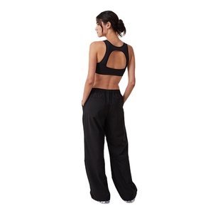 Pantalones Cargo de Mujer 100% Algodón, Ligeros, Estilo Urbano, Venta al Por Mayor, Personalizados, Cintura Elástica, Tallas Grandes - Product Image 3