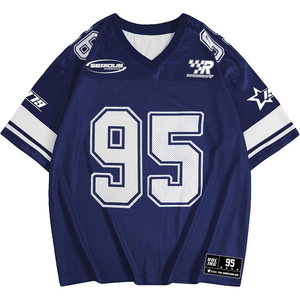 High Performance Mesh Jersey Breathable <b>Polyester</b> Athletic Team Jersey Professional Manufacturer Supply - Product Image 1