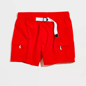 Quick Dry Windproof High Waist Drawstring Closure Solid Casual Basketball Canvas Summer <b>Shorts</b> Men Pakistan Made Customized 100% - Product Image 1