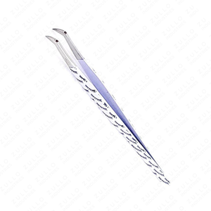 OEM White Coated Russian Volume Eyelash Extension Tweezers Stainless Steel Precision Pointed Tip Private Label Lash <b>Tool</b> - Product Image 5