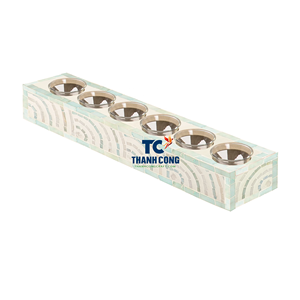 PRODUCTO DE ALTA CALIDAD para Ramadán Eid Madre de perla Portavasos para café y té respetuoso con el medio ambiente, adecuado para uso a largo plazo - Product Image 5