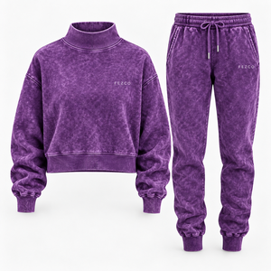 Pullover Tracksuits <b>for</b> <b>Women</b> Custom Embroidery Logo Breathable <b>Sweatsuit</b> Wholesale Cheap Winter Lace - Product Image 1