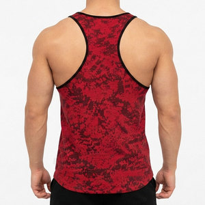 Débardeur de sport pour homme, entraînement haute intensité, vêtements de gym, design à manches aérées, impression par sublimation, débardeur pour homme - Product Image 2