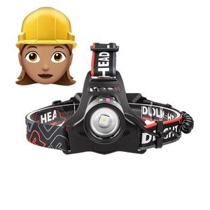 Lampe frontale LED rechargeable par USB pour le camping et la randonnée, expédition USPS uniquement - Product Image 1