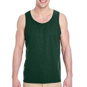 <b>Mens</b> Custom Printing Performance Athletics Gym <b>Singlet</b> Quick Dry Interlock Vest - Product Image 4