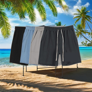 Pantalones Cortos Casuales de Verano para Hombre, 100% Algodón, Estilo Vintage, Ecológicos, Antiarrugas, de Secado Rápido, Transpirables, Tejido de Lona de 120g - Product Image 5