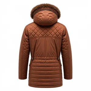 Verified Global <b>Men</b> <b>Winter</b> Clothing Supplier Custom <b>Parka</b> Factory Wholesale <b>Winter</b> <b>Coat</b> Manufacturer OEM ODM Private Label Brand - Product Image 3