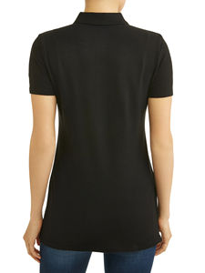 Polo décontracté en coton tendance et durable pour femme, idéal pour le golf et le style urbain moderne. - Product Image 2