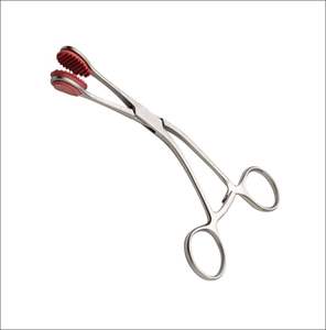 Pince à langue manuelle chirurgicale de haute qualité avec mâchoires en caoutchouc, en acier inoxydable, certifiée CE, pour usage hospitalier - Product Image 6