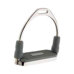 อานม้าสแตนเลสแบบใหม่ล่าสุด พร้อมวงแหวนยางและดีไซน์นิรภัยรูปนกยูงหลากสี - Product Image 3