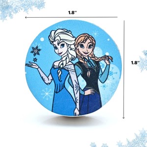 Tiradores de Cajón y Armario de Madera Hechos a Mano, Modernos, con Temática de Frozen, Duraderos, Multicolores, para Niños, para Armarios de Guardería - Product Image 2