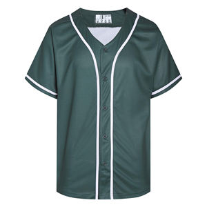 Camiseta de béisbol transpirable para hombre, totalmente personalizada, nueva moda, superventas, calidad premium, a un precio asequible. - Product Image 1
