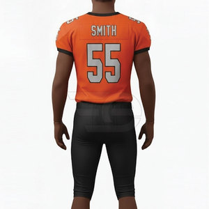 Uniforme de Fútbol Americano para Atletas, Tela de Poliéster Suave con Absorción de Sudor para Sesiones de Entrenamiento Prolongadas - Product Image 4