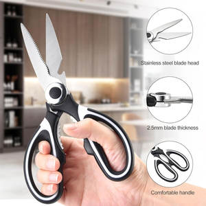Stainless Steel <b>Kitchen</b> <b>Scissors</b> Multifunctional Adjustable Screw Super Sharp Blades Home <b>Kitchen</b> High - Product Image 6