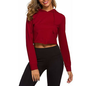 Sudaderas Cortas Personalizadas al por Mayor para Mujer - Product Image 1