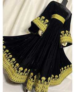 Bohemian Afghani Casual <b>Dresses</b> Luxury Handmade Embroidered Festival Wear Women's Fashion Supplier - Product Image 3