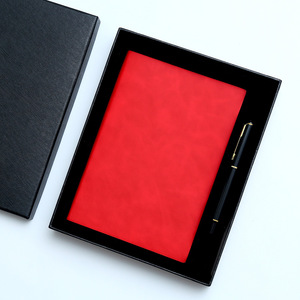 Portable PU Leather Hardcover B5 Business <b>Notebook</b> Premium Soft Writing Notepad Multifunctional Meeting Office 120 A6/<b>A7</b>/B6 - Product Image 5