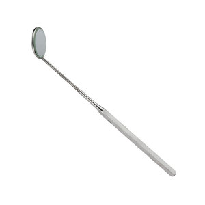Miroir buccal en acier inoxydable pour dentiste avec poignée rembourrée de luxe, instrument dentaire de diagnostic professionnel - Product Image 2