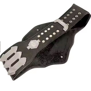 Ceintures de lutte professionnelle en cuir de vache, service OEM, fabricant de ceintures de championnat - Product Image 2