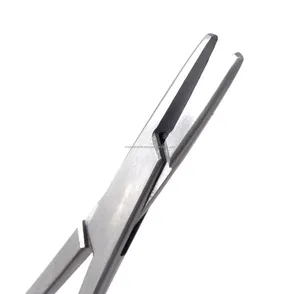 Porte-aiguille Webster professionnel en acier inoxydable 5 pouces à mâchoires lisses, instrument chirurgical vétérinaire durable, service OEM ODM - Product Image 6