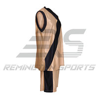 Seragam Basket Quick Dry Tackle Twill Pakaian Olahraga Remaja Seragam Basket Tersedia