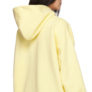 Nueva llegada: Sudadera con capucha para mujer, de moda, de calidad única, lisa, oversize, con hombros caídos, gruesa, de peso pesado y transpirable. - Product Image 6