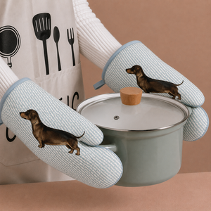 Highest selling Printed Oven mittens with Good Quality Oven Mitt for Kitchen Use at lowest price Supplier in India. - Product Image 1