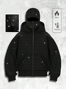 เสื้อฮู้ดดี้ผู้ชายไซส์ใหญ่ ผ้าฝ้าย 100% เฟรนช์เทอร์รี่ สีพื้น มีกระเป๋า ดีไซน์แบบวอช ผ้าถัก สไตล์ลำลองสำหรับฤดูใบไม้ร่วง - Product Image 6