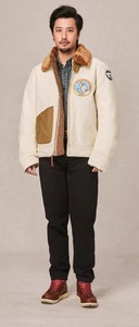 American Style Retro Casual <b>Workout</b> <b>Jacket</b> for Men 100% Cotton Thick Woven Embroidered Slim Fit Autumn OEM Service - Product Image 6