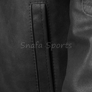 Chaqueta de Motociclista de Cuero Genuino Personalizada para Hombre con Logotipo Personalizado, Estilo Urbano, Secado Rápido, Transpirable, Chaquetas de Invierno - Product Image 4