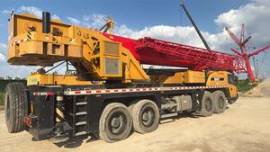 Grue sur camion SANY STC800T6 d'occasion, 80 tonnes, année 2022, économique et performante pour les travaux de construction et de levage. - Product Image 3