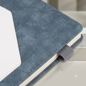 Front Side Pocket Hardcover <b>A5</b> Premium Journal Notebook Multicolor Business Office <b>Diary</b> Custom Logo Printing 80 GSM Inner Pages - Product Image 6