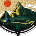 Durable <b>Material</b> Lightweight <b>Embroidery</b> Patch Premium Quality Hot Sale Twill Fabric <b>Embroidery</b> Patch with Custom Design - Product Image 6