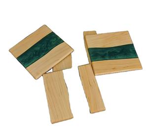 Handmade <b>Wood</b> Epoxy Coasters Decorative <b>Crafts</b> <b>Blank</b> <b>Wood</b> Slices Circles Round Tabletop Drink Coasters - Product Image 1