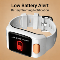 Reloj Inteligente con GPS para Cuidado de Personas Mayores, Batería de 900mAh, Llamada de Emergencia SOS, Medición de Signos Vitales, Sistema Operativo RTOS, Pulsera Inteligente
