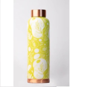 Bouteille d'eau en cuivre émaillé pur à forte demande pour cadeaux d'affaires, avec couvercle à boire directement, fournisseur d'Inde - Product Image 6