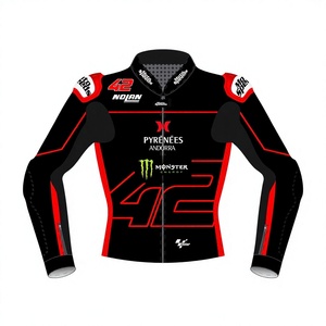 เสื้อแจ็คเก็ตหนังแท้ MotoCP Zonda ทำจากหนังวัว/หนังจิงโจ้ ตัดเย็บตามขนาด พร้อมรูระบายอากาศ สำหรับขี่มอเตอร์ไซค์/เสื้อแจ็คเก็ตป้องกัน CE - Product Image 1