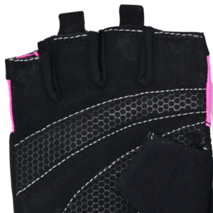 Guantes Deportivos para Mujer al por Mayor, Color Rosa, Medios Dedos, Transpirables, Antideslizantes, para Levantamiento de Pesas, Fitness, Ciclismo - Product Image 6