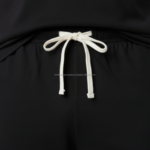 Custom 100% Cotton Sleepwear Men T-shirt and Shorts Pajama <b>Set</b> Plain Blank Soft Breathable Nightwear PJS Manufacturer Wholesale - Product Image 6