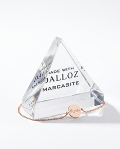 Premium Clear <b>Acrylic</b> Triangle Display Case, Solid Lucite Pyramid Stand with Custom Silk Screen Logo, Modern Retail Jewelry - Product Image 4